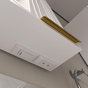 Зеркало со шкафом Volna Lotty Gold 60 R zsLOTTYGD60.R-04 с подсветкой цвет Белый-5