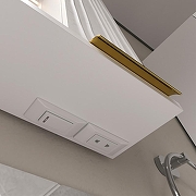 Зеркало со шкафом Volna Lotty Gold 70 R zsLOTTYGD70.R-04 с подсветкой цвет Белый-5