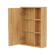 Зеркальный шкаф Volna Osmond 50 szOSMOND50 цвет Дуб сонома-1