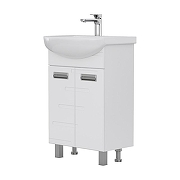 Тумба под раковину Volna Joli 55 tnJOLI55.2D-01 цвет Белый
