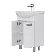 Тумба под раковину Volna Joli 55 tnJOLI55.2D-01 цвет Белый-1