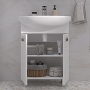 Тумба под раковину Volna Joli 55 tnJOLI55.2D-01 цвет Белый-4