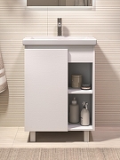 Тумба под раковину Vigo Milos 60 316 цвет Белый-1