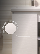 Тумба под раковину Vigo Milos 60 316 цвет Белый-14