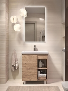 Тумба под раковину Vigo Milos 70 317 цвет Дуб золотой-4