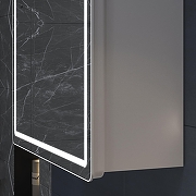 Зеркальный шкаф Vigo Geometry 50 453 с подсветкой цвет Белый-4