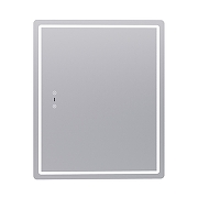 Зеркальный шкаф Vigo Geometry 50 455 с подсветкой цвет Белый