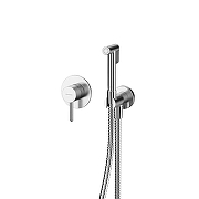 Гигиенический душ со смесителем Whitecross Y brushed nickel SYSYBI1NIB цвет Никель брашированный