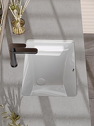 Смеситель для раковины Agger Sweet A2702155 цвет Оружейная сталь-8