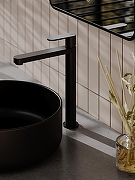 Смеситель для раковины Agger Sweet A2712144 цвет Черный матовый-12