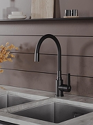 Смеситель для кухни Agger Easy A3100544 цвет Черный матовый-5