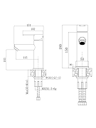 Смеситель для раковины Agger Easy A3102100 цвет Хром-15
