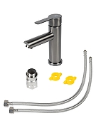 Смеситель для раковины Agger Easy A3102155 цвет Оружейная сталь-15
