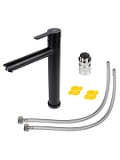 Смеситель для раковины Agger Easy A3112144 цвет Черный матовый-13
