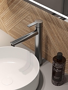 Смеситель для раковины Agger Easy A3112155 цвет Оружейная сталь-8