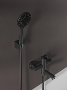 Смеситель для ванны Agger Easy A3121244 цвет Черный матовый-2