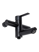 Смеситель для ванны Agger Easy A3121244 цвет Черный матовый-5