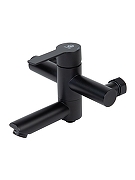 Смеситель для ванны Agger Easy A3121244 цвет Черный матовый-3