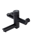 Смеситель для ванны Agger Easy A3121244 цвет Черный матовый-1