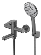 Смеситель для ванны Agger Easy A3121255 цвет Оружейная сталь