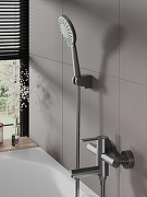 Смеситель для ванны Agger Easy A3121255 цвет Оружейная сталь-1
