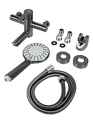 Смеситель для ванны Agger Easy A3121255 цвет Оружейная сталь-8