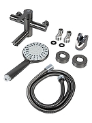 Смеситель для ванны Agger Easy A3121255 цвет Оружейная сталь-5