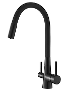 Смеситель для кухни Agger Elegant A3230344 цвет Черный матовый-12
