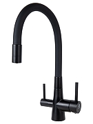 Смеситель для кухни Agger Elegant A3230344 цвет Черный матовый-15