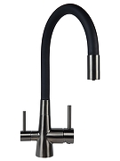 Смеситель для кухни Agger Elegant A3230355 цвет Оружейная сталь-14
