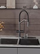 Смеситель для кухни Agger Elegant A3241455 цвет Оружейная сталь-6