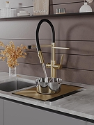 Смеситель для кухни Agger Elegant A3252599 цвет Золото матовое-8