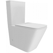Унитаз-компакт WellWant Aura WWUN2113WS цвет Белый с бачком и сиденьем Микролифт-7