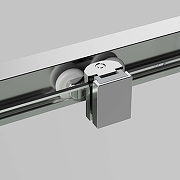 Душевой уголок Aquatek 100x100 AQ.KV.100.1CH профиль Хром стекло прозрачное-4