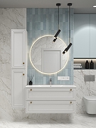 Тумба под раковину SanVit Августо 120 kavg2120 подвесная цвет Белый матовый-1