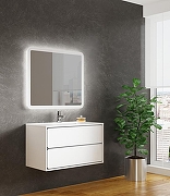 Зеркало SanVit Армония 90 zarm90 с подсветкой с инфракрасным выключателем-2