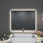 Зеркало SanVit Кубэ 80 zkube80/80 с подсветкой с инфракрасным выключателем-2