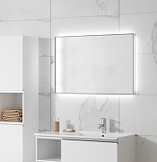 Зеркало SanVit Панорама 75 zpanor75 с подсветкой с сенсорным выключателем и диммером-4