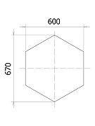 Зеркало SanVit Люксор 60 zluxor60 цвет Брашированное золото-2