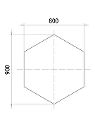 Зеркало SanVit Люксор 80 zluxor80 цвет Брашированное золото-1