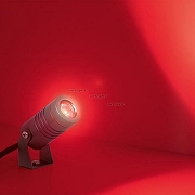 Наземный прожектор Arlight KT-RAY-COLOR-R42-6W RGB (DG, 25 deg, 12V) 028916 цвет черный-1