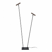 Торшер Lucide Duarte 03751/02/96 цвет плафона/подвески Коричневый, цвет арматуры Черный-2