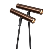 Торшер Lucide Duarte 03751/02/96 цвет плафона/подвески Коричневый, цвет арматуры Черный-5