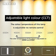 Накладной светильник Lucide Elly 07121/36/30 цвет плафона/подвески Опал, цвет арматуры Черный-6