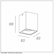 Накладной светильник Lucide Bentoo-Led 09913/05/31 цвет Белый-2