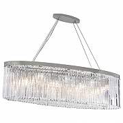 Подвесной светильник Newport 10110 10119+7/S цвет плафона/подвески Прозрачный, цвет арматуры Никель-1