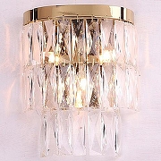 Накладной светильник Newport 10120 10123/A new gold цвет плафона/подвески Прозрачный, цвет арматуры Золото, Шампань