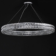 Подвесной светильник Newport 10120 10124+22/S цвет плафона/подвески Прозрачный, цвет арматуры Хром