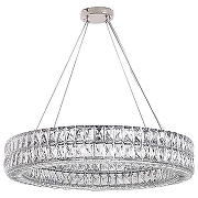 Подвесной светильник Newport 10120 10124+4/S цвет плафона/подвески Прозрачный, цвет арматуры Хром-1