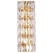 Накладной светильник Newport 10120 10126+6/A gold цвет плафона/подвески Прозрачный, цвет арматуры Золото